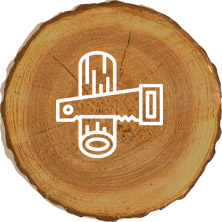 icone matériaux bois brut qualite